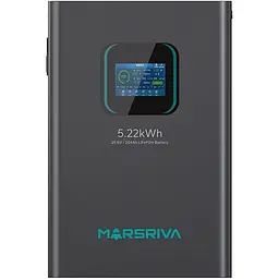 Акумуляторна батарея для ДБЖ Marsriva LiFePO4 24 V / 200 А*ч (MR-LFP24-200-WMD) - мініатюра 2