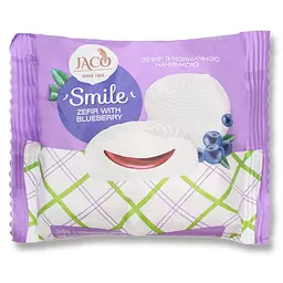 Зефір Жако з чорничною начинкою Smile 44 шт * 50 г - мініатюра 2