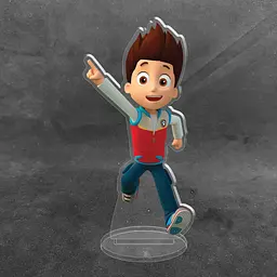 Акрилова колекційна фігурка Щенячий Патруль Зік Райдер 15 см