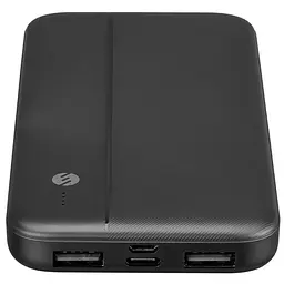 Зовнішній акумулятор Power Bank S-Link 10000mAh Зарядний пристрій Чорний - мініатюра 6