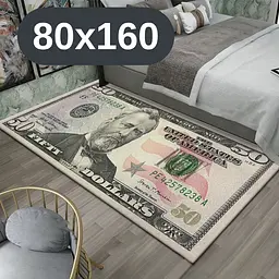 Стильний та зносостійкий килим для дому "50 доларів" 80х160 KT8000309