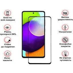 Захисне скло BeCover для Samsung Galaxy A72 SM-A726 Black (705660) - мініатюра 3