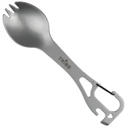 Ложка-виделка туристична Tribe Multi Spork сталева (T-FC-0037-metal)