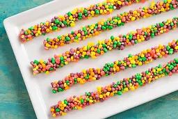 Желейна цукерка Nerds Rope Rainbow з драже 26 г - мініатюра 4