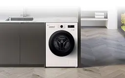 Пральна машина LG фронтальна, 7кг, 1200, A+++, 44см, дисплей, пара, інвертор, білий (F2Y1HS6W) - мініатюра 4