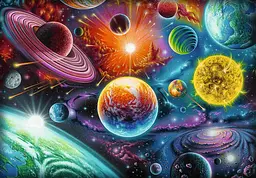 Пазл DreamScapes: Космічна пригода - 1000 елементів Trefl 10931 - мініатюра 2