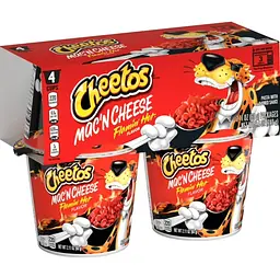 Макарони Cheetos Mac'N Cheese Pasta Flamin' Hot Flavor 4шт, 240г - мініатюра 2