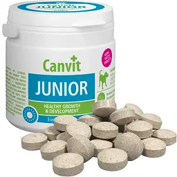 Вітаміно-мінеральний комплекс для цуценят і молодих собак Canvit Junior 100 г can50720