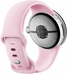 Смарт-годинник Google Pixel Watch 3 41 mm Wi-Fi Polished Silver Aluminum Case/Rose Quartz Active Band - мініатюра 5