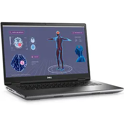 Ноутбук Dell Precision 7780 i7-13850HX la 5.30 GHz, 32GB, 1TB, RTX 3500 12GB, Windows 11 Pro, Titan - мініатюра 4