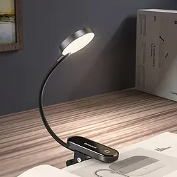 Настільна лампа Baseus Comfort Reading Mini Clip Lamp Dark Gray (DGRAD-0G) [67870] - мініатюра 8