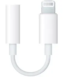 Переходник Apple Lightning - 3.5 mm Adaptor HC White