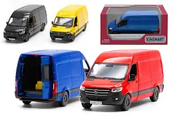 Колекційна масштабна модель автобуса Mercedes-Benz Sprinter Kinsmart металевий інерційний 3