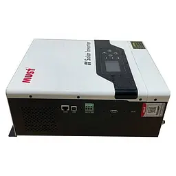 Інвертор Must PV18-1012VPM, 1000W, 12V, гибридний инвертор, ток заряда 0-70A, 160-275V, MPPT (60А, 105 Vd 1000 Вт (PV18-1012VPM) - мініатюра 3