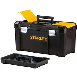 Ящик для інструментів Stanley 19" пластиковий металеві защіпки 48х25х25 см (STST1-75521) - мініатюра 2