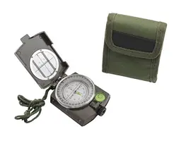 Компас металевий Mil-Tec Призматичний Оливковий (15789000)