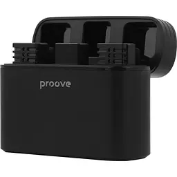 Мікрофонна радіосистема Proove Record USB-C Black (PMRC00010202) [109438] - мініатюра 2