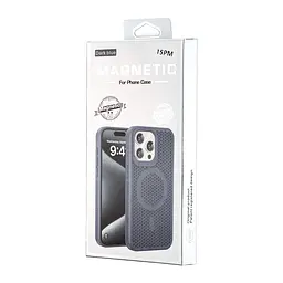 Чохол Silicone Cooling Сase with MagSafe iPhone 15 Pro Max Dark Blue - мініатюра 2