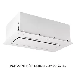 Витяжка повновбудована Minola HBI 6473 WH GLASS 800 LED Line - мініатюра 6