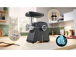 Мясорубка Bosch MultiPower Series 4 MFWS450B - миниатюра 5
