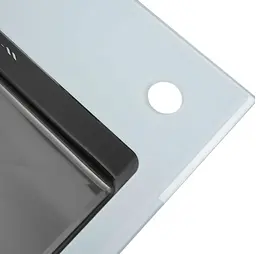 Кухонна мийка Platinum HANDMADE WHITE GLASS (SP000034804) - мініатюра 4