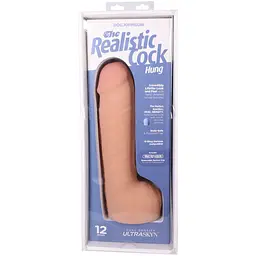 Фалоімітатор Doc Johnson The Realistic Cock ULTRASKYN 12 Inch Hung, 31.8 см - мініатюра 10