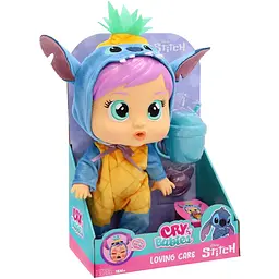 Лялька IMC Cry Babies Любов і турбота Disney Плакса Стіч з аксесуарами 26 см (927377) - мініатюра 5