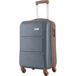 Валіза Semi Line 20" S Green-Grey (T5584-2)