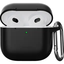 Чохол ArmorStandart Hang Case для Apple AirPods 4 Black (ARM81277) [118640]