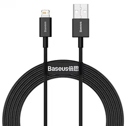 Кабель Baseus Superior Series Fast Charging Data Cable USB to Lightning 2.4A 2m Black