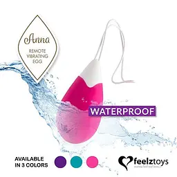 Віброяйце FeelzToys Anna 6,3 см (фуксія) - мініатюра 8