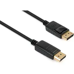 Кабель мультимедійний DisplayPort M to DisplayPort M 3.0m Vinga (VCPDPMM3BK)