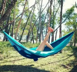 Гамак Xiaomi ZaoFeng Parachute Cloth/Green (HW070101) [48720] - мініатюра 2