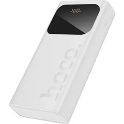 Зовнішній акумулятор Hoco J144A Balance 30000mAh 10W White (642149) [161194] - мініатюра 3