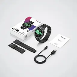 Смарт-годинник Haylou Filwans GTR Smartwatch HF003 Black - мініатюра 7