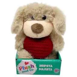 М’яка іграшка Plush and Co. Песик (бежевий) 12 см