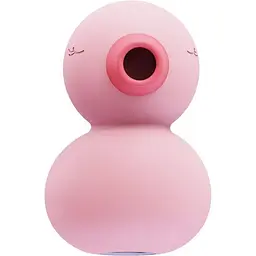Вакуумний вібратор-качечка CuteVibe Ducky Pink - мініатюра 2