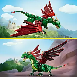 Конструктор LEGO Creator Середньовічний дракон 715 деталей (31161) - мініатюра 7