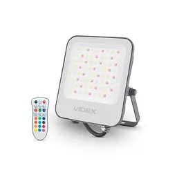 LED прожектор Videx 50W RGB 220V (VL-F3-50-RGB) (27162-000) - мініатюра 2