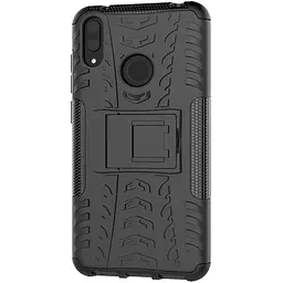Чохол-накладка Toto Dazzle Kickstand 2 in 1 Case HuAwei Y7 Pro 2019/Enjoy 9 Black - мініатюра 4