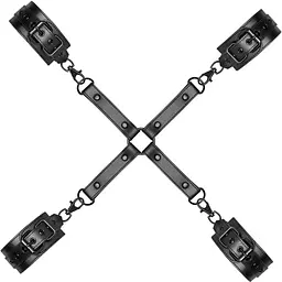 Фіксатор для рук і ніг Bedroom Fantasies Hogtie & Cuffs Set 4-Way Restrant Set