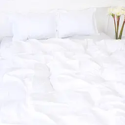 Постільна білизна MirSon Satin Stripe 30-0001 White 160х220 Сімейний (2200005245712) - мініатюра 3