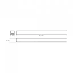 LED світильник лінійний магістральний VIDEX BNL02 50W 1.2М 5000K 220V Black - мініатюра 21