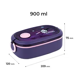 Ланч-бокс дитячий Kite Kuromi, 900 мл, фіолетовий (HK25-1180) - мініатюра 2