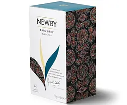 Чай чорний Newby Ерл Грей в пакетиках 25 шт (310060) - мініатюра 2