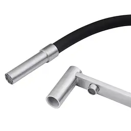 Змішувач для кухні з підключенням до фільтру Kroner KRP Edelstahl Klassisch - ESG03815BLK CV027933 Нержавіюча сталь - мініатюра 4