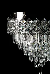 Кришталева LED люстра Splendid Ray L9041/450/1 LED (CH+Clear) - мініатюра 3