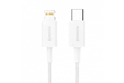 Кабель Baseus Superior Series Fast Charging Cable Type-C to Lightning PD 20W 0.25m CATLYS-02 White - мініатюра 3