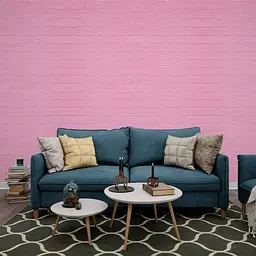 Самоклеюча декоративна 3D панель 3D Loft під рожеву цеглу в рулоні 20 м 20000x700x3мм - мініатюра 10