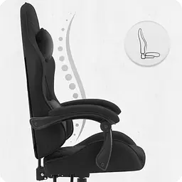 Крісло Cabro C500 Black тканина - мініатюра 8